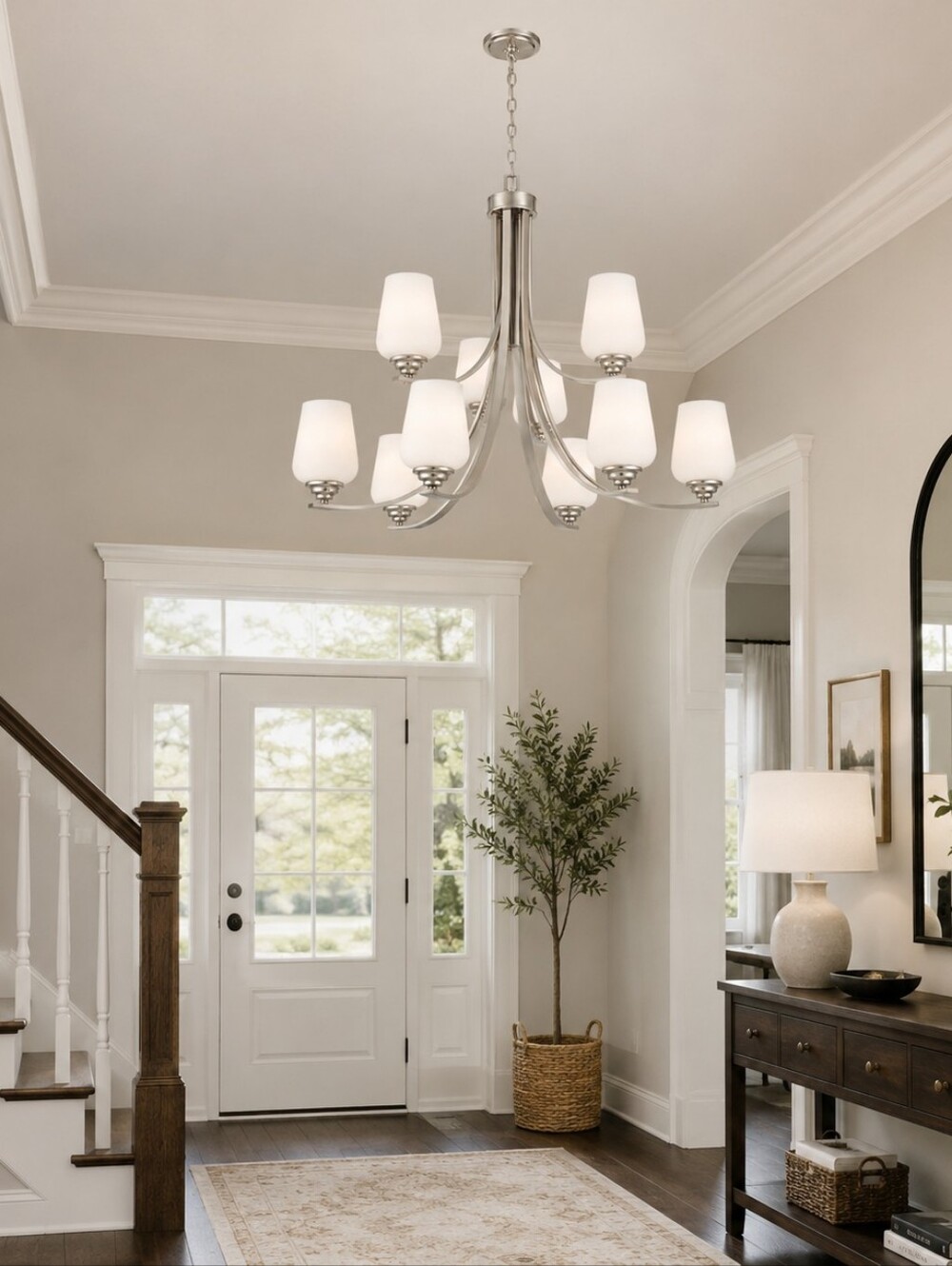 Minka-Lavery / Vantage Shyloh 9-Light Large Chandeliers